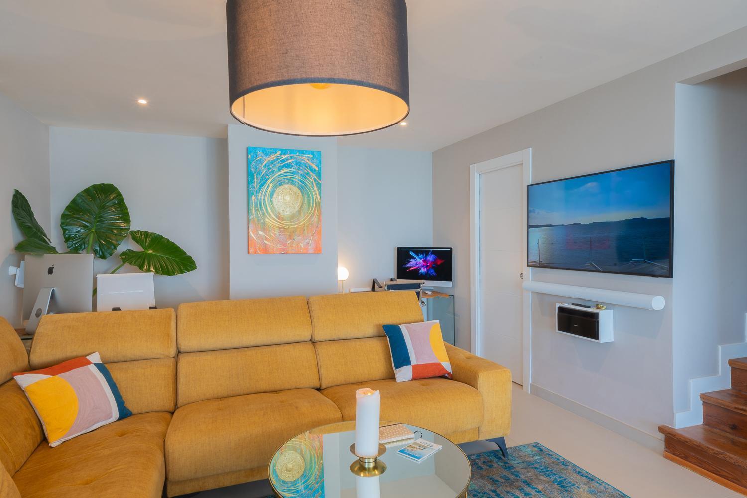 토레몰리노스 Private 250Sqm Garden Duplex, Jacuzzi, Cinema, Sea View Escape 아파트 외부 사진