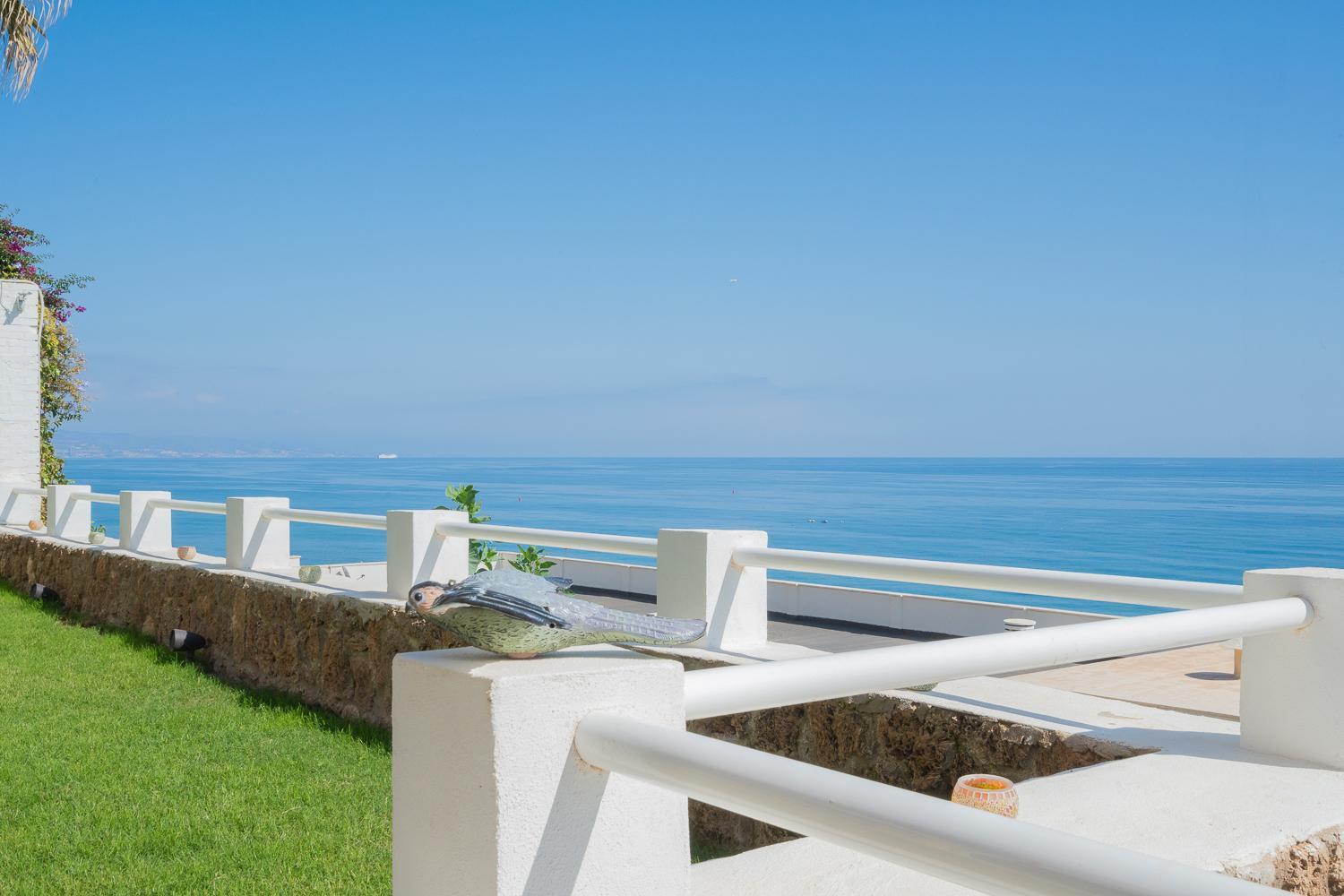 토레몰리노스 Private 250Sqm Garden Duplex, Jacuzzi, Cinema, Sea View Escape 아파트 외부 사진