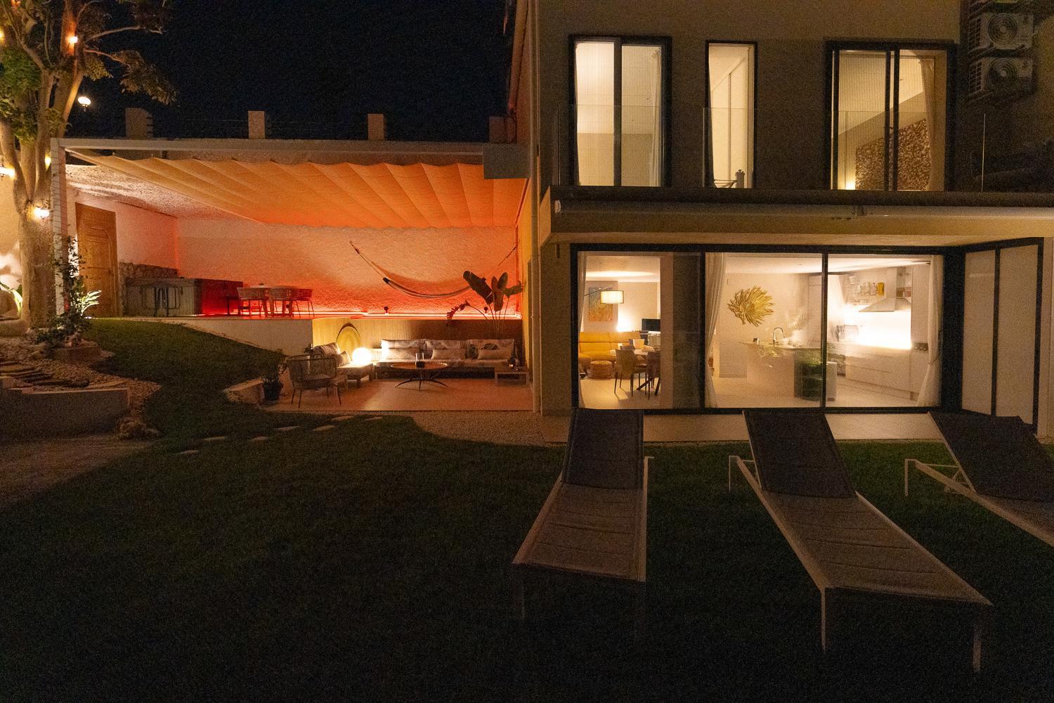 토레몰리노스 Private 250Sqm Garden Duplex, Jacuzzi, Cinema, Sea View Escape 아파트 외부 사진