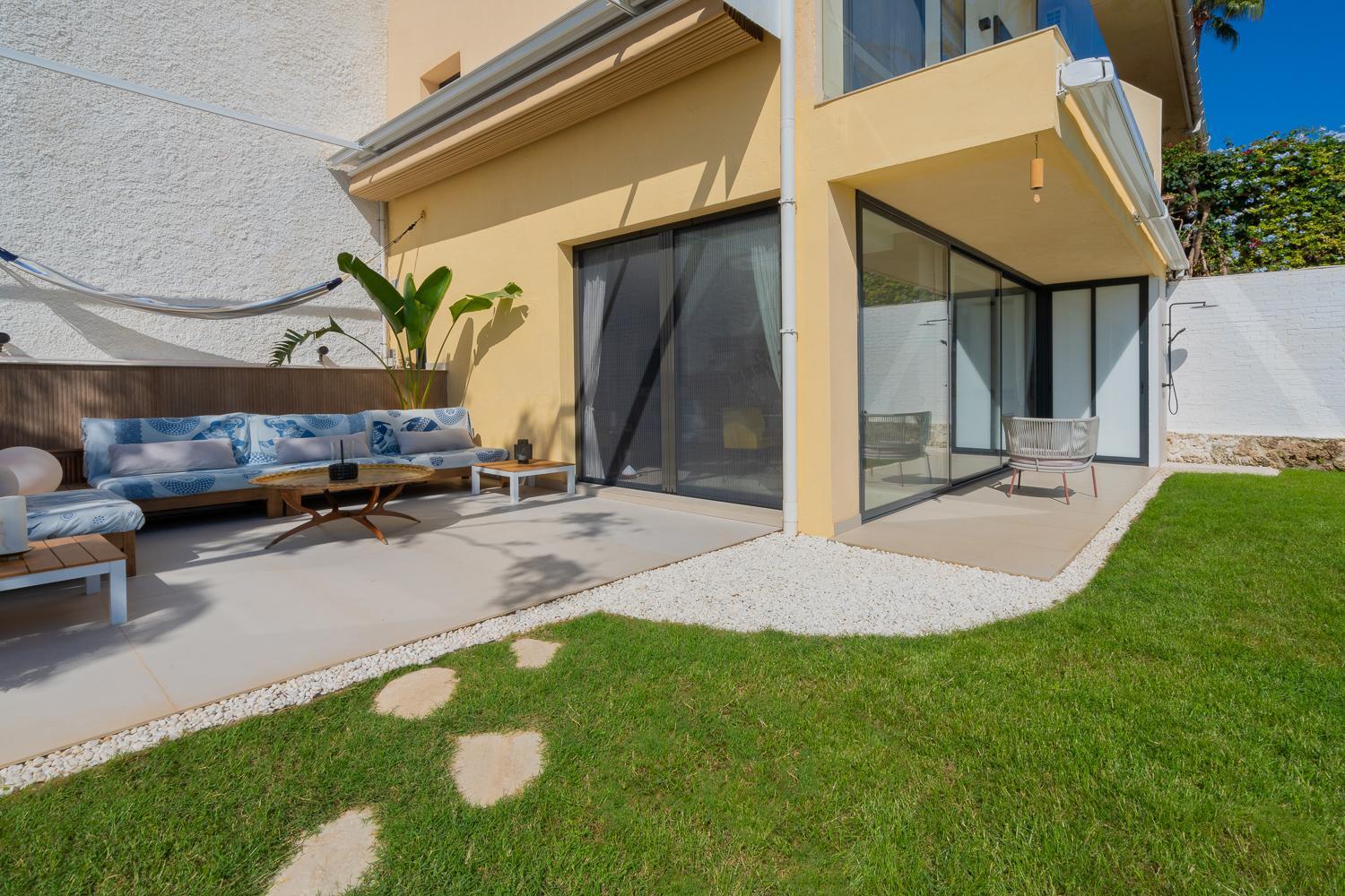 토레몰리노스 Private 250Sqm Garden Duplex, Jacuzzi, Cinema, Sea View Escape 아파트 외부 사진