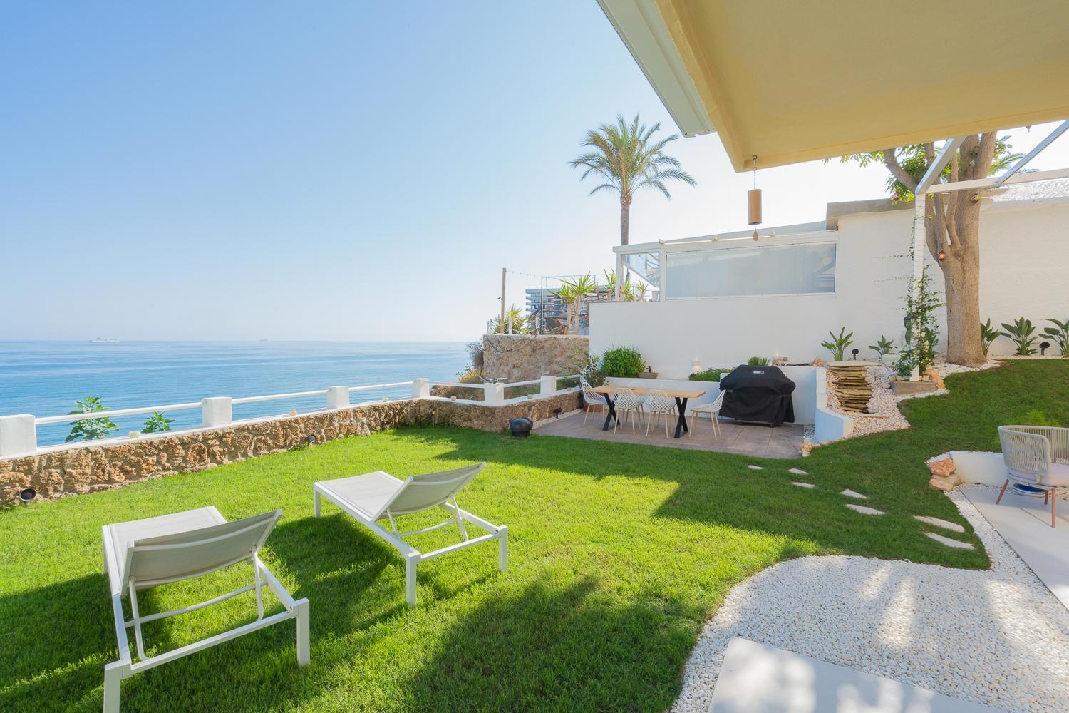 토레몰리노스 Private 250Sqm Garden Duplex, Jacuzzi, Cinema, Sea View Escape 아파트 외부 사진