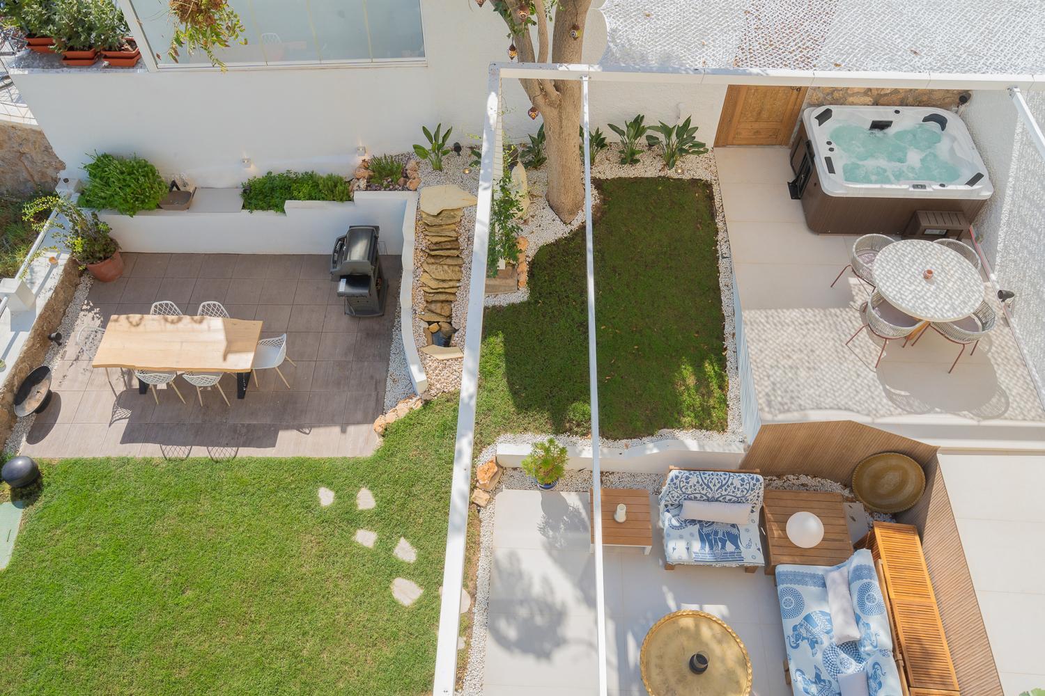 토레몰리노스 Private 250Sqm Garden Duplex, Jacuzzi, Cinema, Sea View Escape 아파트 외부 사진