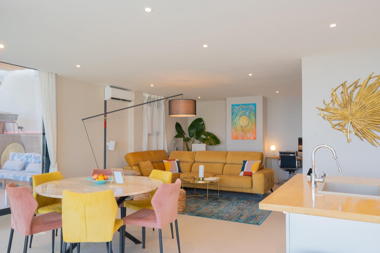 토레몰리노스 Private 250Sqm Garden Duplex, Jacuzzi, Cinema, Sea View Escape 아파트 외부 사진
